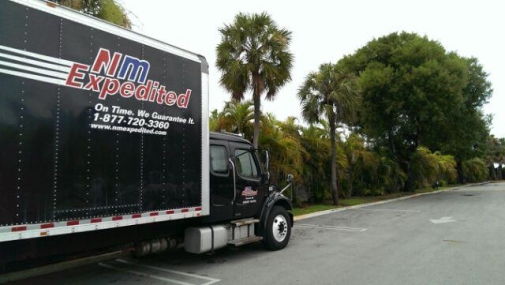 Palm Trees Expedited Truck