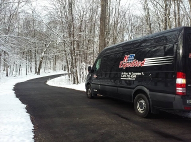 Snowy Eagle River Expedited Truck